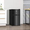 3.2 Cu Ft Compact Refrigerator, Mini Fridge with Freezer, Adjustable Shelves and Reversible Doors for Bedroom