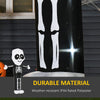 10ft Halloween Inflatable Skeleton Ghost Decoration, LED Lighted for Home Indoor Outdoor Garden Lawn Decoration Party Prop