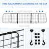 Adjustable Dog Car Barrier, Heavy Duty Dog Fence Car Safety Guard Gate for SUV, Vans, Trucks