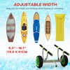 Soozier Kayak Cart Dolly Kayak Cart with Adjustable Width Green