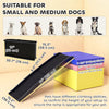 61 Inches Folding Pet Ramp with Grass Surface, Raised Side Rails, for Cars, SUVs