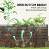 Galvanized Raised Garden Bed, Steel Outdoor Planters with Reinforced Rods, 71