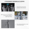 13'x 10' Soft-top Steel Patio Gazebo Canopy Party Tent with 6 Removable Curtains and Drainage Holes, Grey
