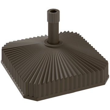 Patio Umbrella Base Umbrella Stand, Heavy Duty Outdoor Umbrella Stand Base 17.7