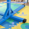 Barre de gymnastique professionnelle Soozier pour enfants, équipement de gymnastique à domicile pour tout-petits avec hauteur réglable sur 13 niveaux, rose