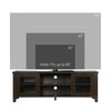 Fireplace TV Stand for TVs up to 60 inches, Wood TV Cabinet w/ Storage Doors or Living Room, Office, Coffee