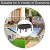 2-piece Raised Garden Bed PP Raised Flower Bed Plant Stand Stackable Vegetable Herb Grow Box