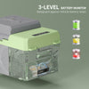 12 Volt Car Refrigerator, 12QT Car Fridge Electric Cooler, 12/24V DC and 110-240V AC, -68℉~68℉, Portable Refrigerator
