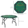 Soozier Folding Poker Table, 47