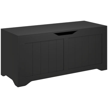 Storage Bench with Lift Top Storage Chest with Safety Hinges for Entryway, Living Room