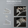 Shoe Storage with Seat, Upholstered Hallway Bench, Shoe Bench with 2 Flip Drawers and 4 Vents for 8 Pairs of Shoes