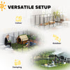 16 Panels Dog Playpen with Strap, Portable & DIY, for Large Dogs, for Yard, RV, Camping, Garden, 47