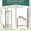 7ft Garden Arch Trellis, Metal Arch, Outdoor Garden Arbor for Climbing Plants, Wedding Decoration