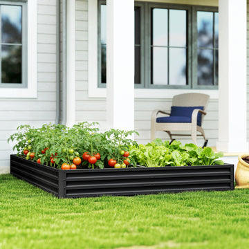 L-Shaped Raised Garden Bed, 82