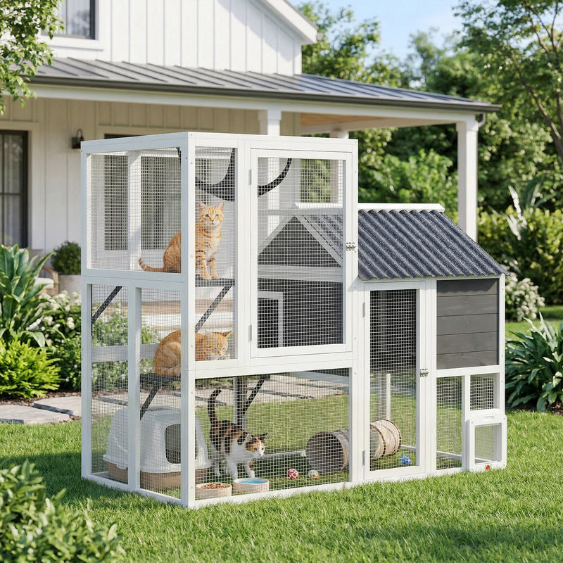 Catio Outdoor Cat Enclosure, 63