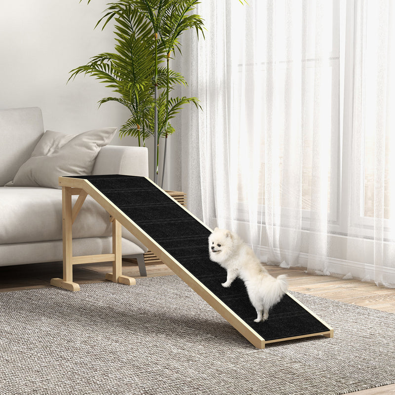Pet Ramp Bed Steps for Dogs Cats Non-slip Carpet 74