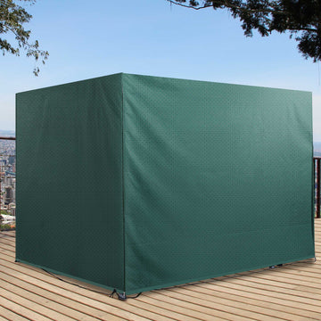 3-Seater Patio Swing Cover, Outdoor Garden Furniture Protection Hammock Glider Cover, Waterproof Dustproof Windproof, 85