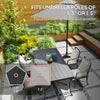 Patio Umbrella Base Holder, Heavy Duty Outdoor Umbrella Stand Base, Poolside, Black