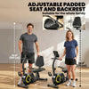 Soozier Recumbent Exercise Bike for Home, Stationary Bike with Bluetooth, App Connectivity, Quiet 8-Level Magnetic Resistance