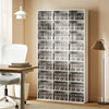 Media Storage Cabinet, 9-Tier DVD Shelf with 21 Adjustable Shelves, Holds 835 CDs, 500 DVDs or 640 Blu-rays