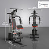 Soozier Home Gym Equipment Weight Training Machine, Multifunction Workout Machine with 143lbs Weight Stack for Full Body Workout and Strength Training