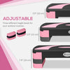 Soozier Adjustable Aerobic Stepper, Exercise Step Platform, Step Exercise Trainer, Workout Fitness Yoga Risers, 4