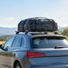 Rooftop Cargo Carrier, 21 Cubic Feet Waterproof Soft-Shell Car Roof Storage Bag with Door Hooks, Anti-Slip Mat