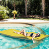 10' x 5' Roll-Up Pool Float Pad for Lakes, Oceans, & Pools, Water Mat for Playing, Relaxing & Recreation, Yellow