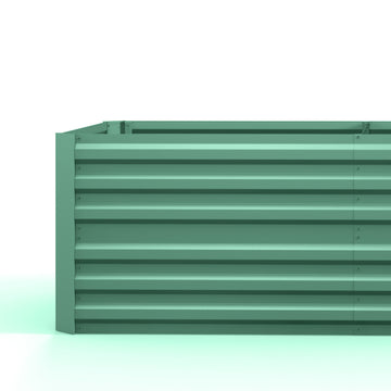 Galvanized Raised Garden Bed, Steel Outdoor Planters with Reinforced Rods, 71