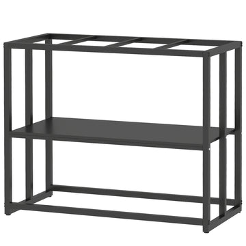 40 Gallon Fish Tank Stand, Heavy Duty Aquarium Stand with Storage Shelf, Adjustable Feet, 36.6