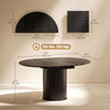 Extendable Kitchen Table for 6-8, 43.5