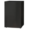 4.5 Cu Ft Mini Fridge with Freezer, Wheels, Single Door Refrigerator, Adjustable Thermostat, Reversible Door