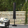 Parasol Cover, Patio Cantilever Cover, Banana Umbrella Cover with Zipper, Black