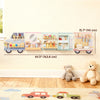 Qaba Wall Busy Board, 5 Activities Sensory Wall Toy for Playroom Nursery Classroom, for Kids 3+ Years
