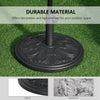 29lbs Cement Round Umbrella Base Heavy Duty 19