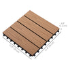 Outdoor Tiles, 11 Pack 12