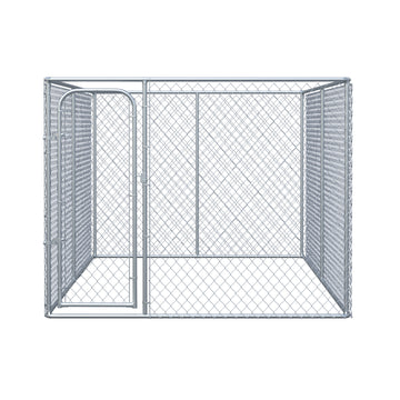 99 Sq. Ft. Dog Playpen Outdoor with Galvanized Steel Frame, for Small and Medium Dogs, 13.1' x 7.5' x 6'