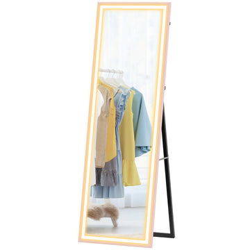 LED Mirror with Dimmable and 3 Colour Lights, 64