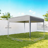 10 x 10ft Folding Pop Up Tent Outdoor Gazebo Canopy with Carrying Bag, Grey