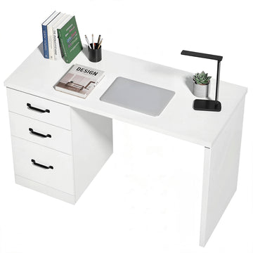 Computer Desk with 3 Drawers, 47