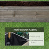 3' x 1' Raised Garden Bed Elevated Wooden Planter Box Outdoor for Backyard, Patio to Grow Vegetables, Herbs, and Flowers, Light Grey