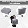 10ft x10ft Square Canopy Sun Sail Shade Garden Cover UV Protector Outdoor Patio Lawn Shelter with Carrying Bag Grey
