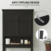 3-Tier Over Toilet Storage Unit Washing Machine Cabinet Dryer Cabinet with Adjustable Shelf for Bathroom, Laundry
