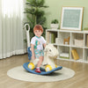 Qaba 4 in 1 Kids Rocking Horse w/ Detachable Balance Board & Push Handel
