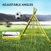Volleyball Rebounder Net Football Training Aid Kickback Target Play Yellow