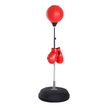 Soozier Boxing Bag with Stand, Freestanding Punching Bag with 49.6
