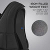 Soozier 22lbs Weighted Vest, Adjustable Running Weight Vest with 38 Weight Bags, Black