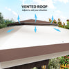 12' x 12' Pop Up Canopy Sun Shade Instant Tent Folding with Mesh Sidewalls