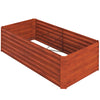 Galvanized Raised Garden Bed, Steel Outdoor Planters with Reinforced Rods, 71