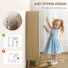Narrow Shoe Cabinet for Entryway with 2 Flip Drawers, Top Drawer and Adjustable Shelves for 12 Pairs of Shoes, Black